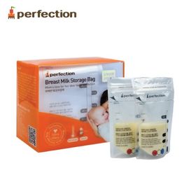 [PERFECTION] 2 Way Breast Milk Storage Bags, 100ml, 60 pcs (Temperature indicator)_ Breast-Feeding, Milk Powder, Feeding Bottle _ Made in KOREA